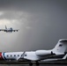 President Trump lands onboard NAS JRB New Orleans