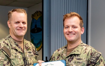 Commander Submarine Squadron 11 Awards-At-Quarters