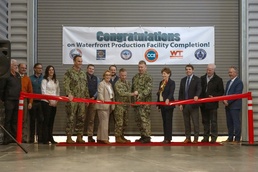 PNSY Waterfront Production Facility Ribbon Cutting