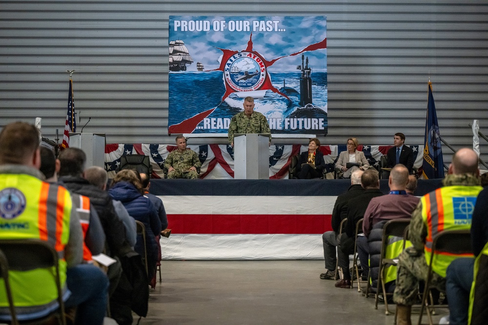 PNSY Waterfront Production Facility Ribbon Cutting