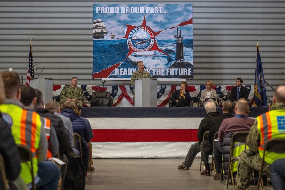 PNSY Waterfront Production Facility Ribbon Cutting