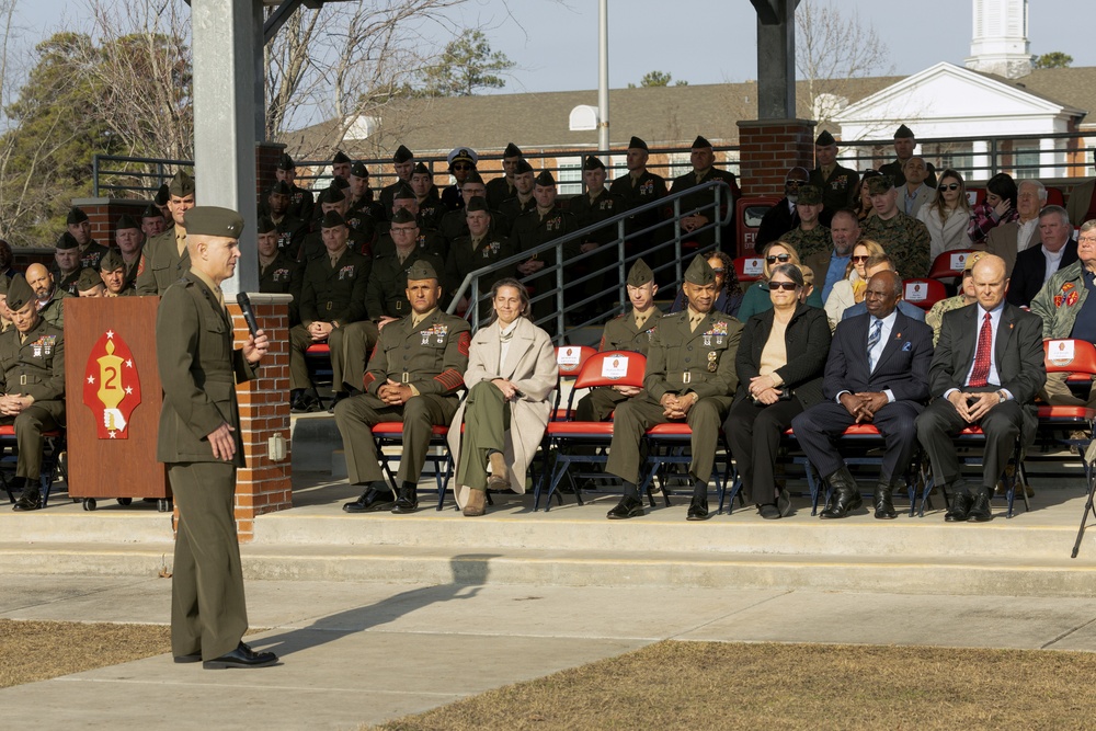 2d Marine Division Rededication Ceremony 2025