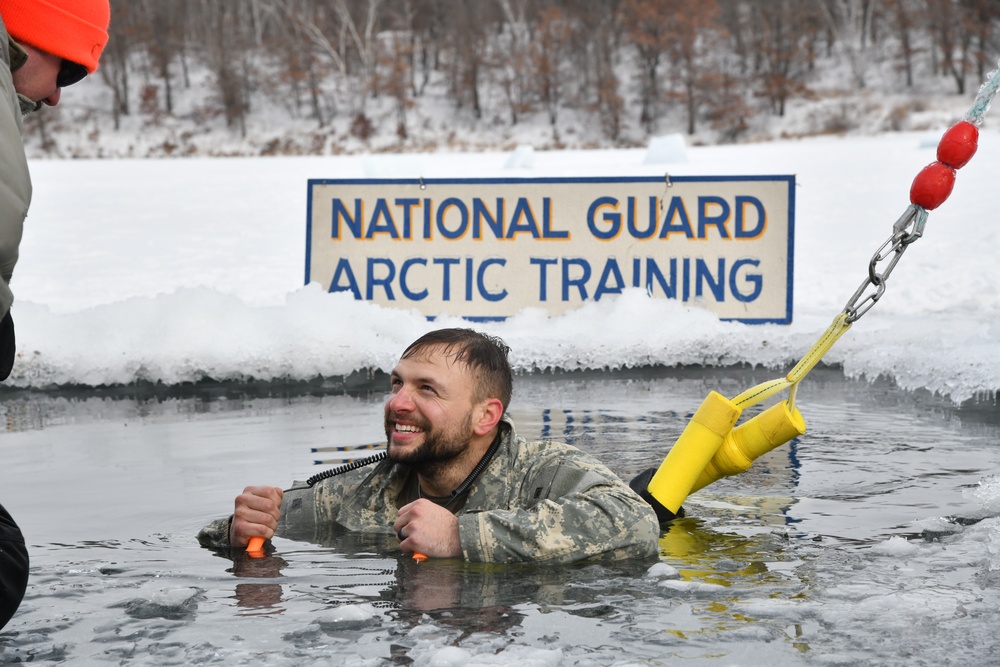 Air National Guard Arctic Training - Water Immersion