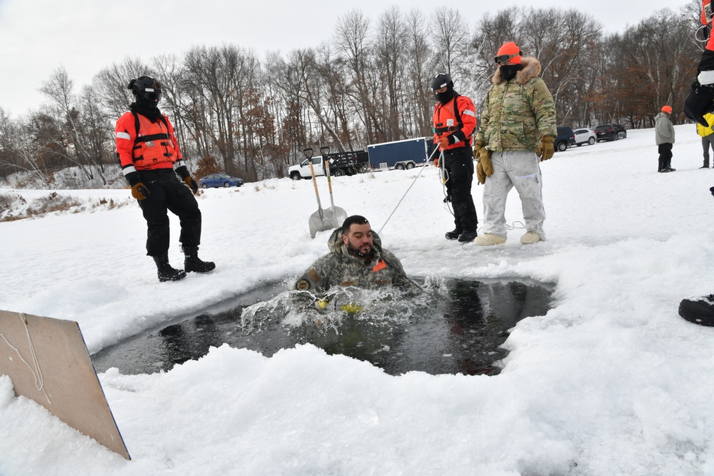 Air National Guard Arctic Training - Water Immersion