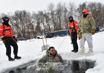 Air National Guard Arctic Training - Water Immersion