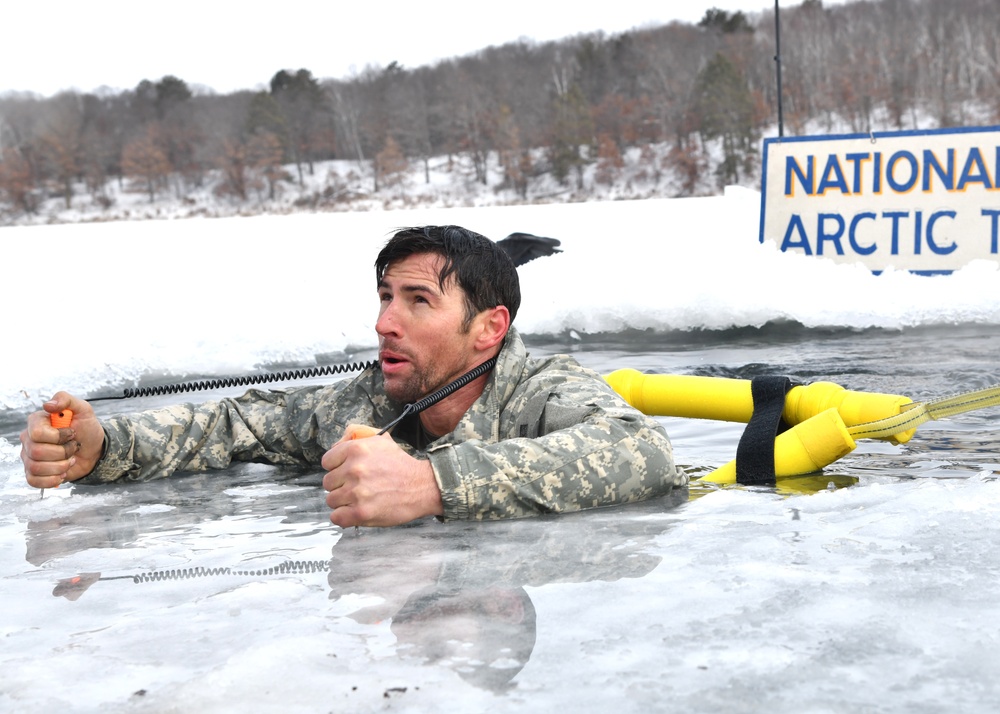 Air National Guard Arctic Training - Water Immersion