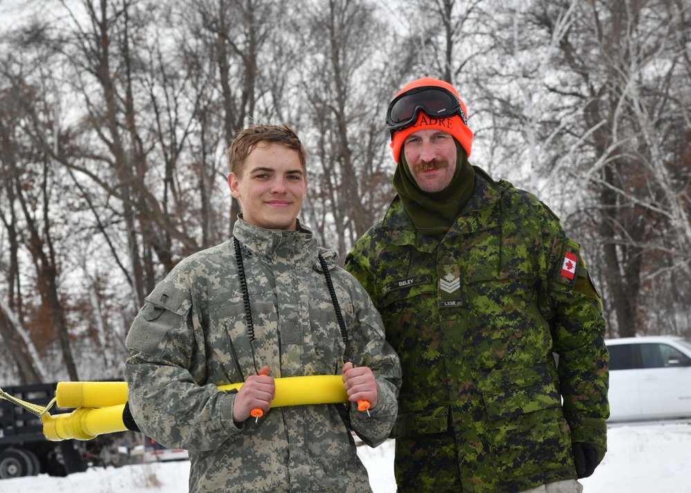 Air National Guard Arctic Training - Water Immersion