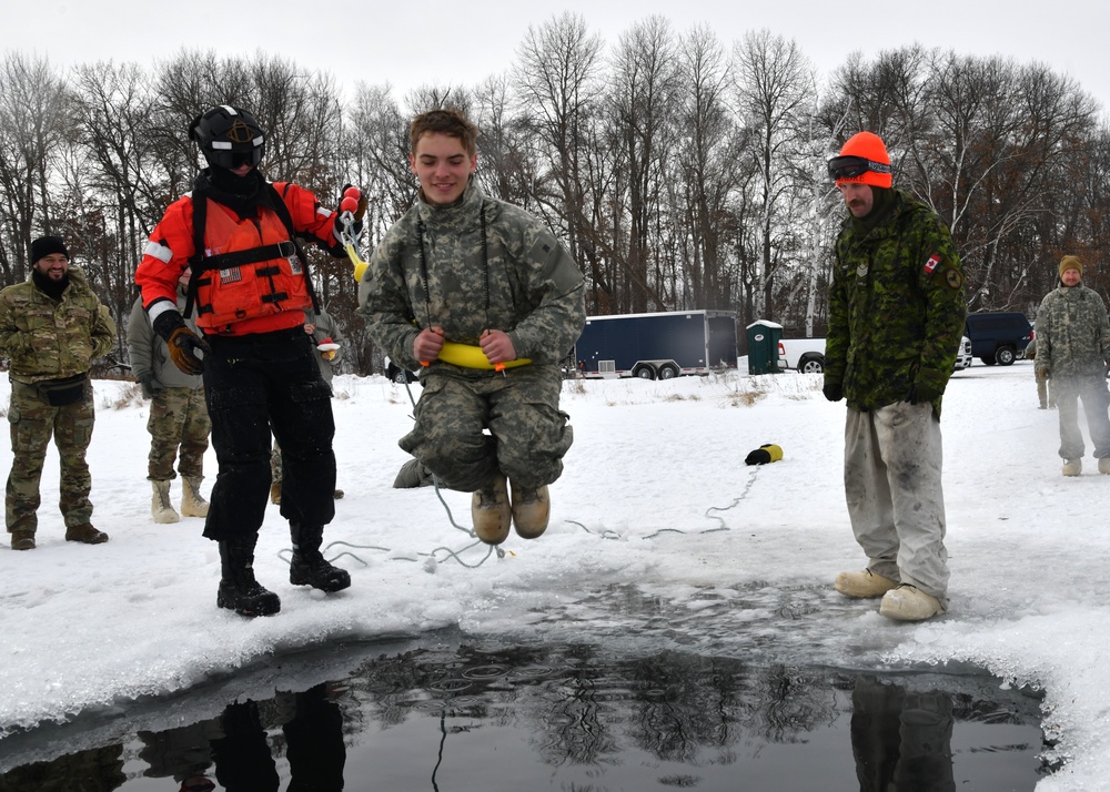 Air National Guard Arctic Training - Water Immersion