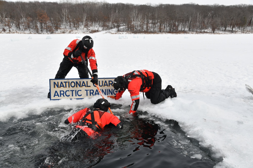 Air National Guard Arctic Training - Water Immersion