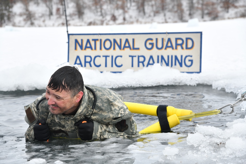 Air National Guard Arctic Training - Water Immersion