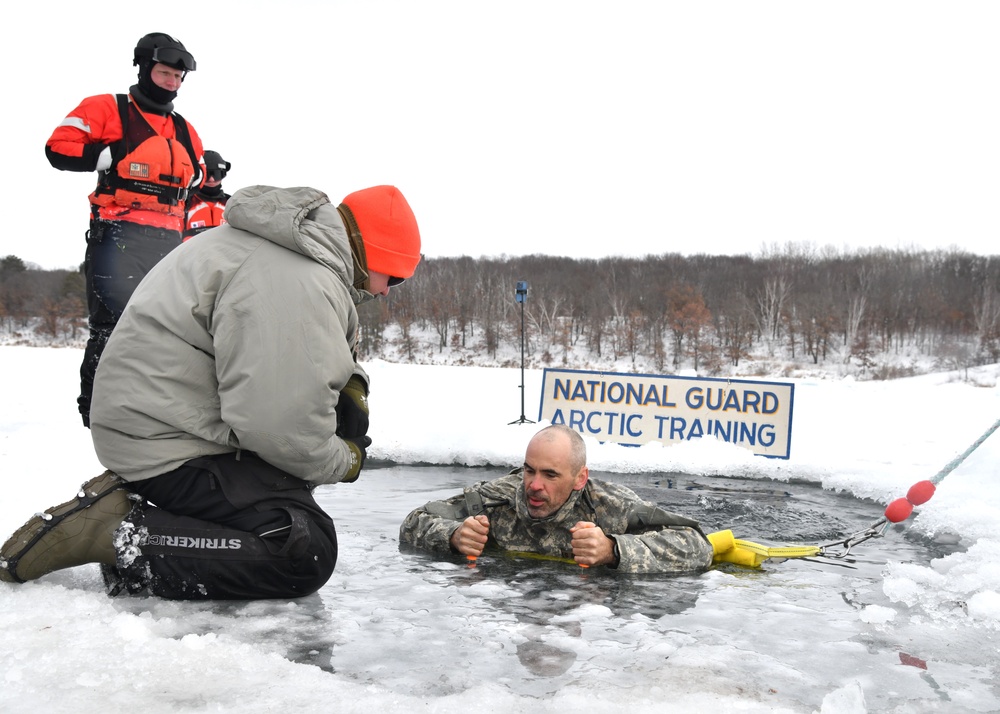 Air National Guard Arctic Training - Water Immersion