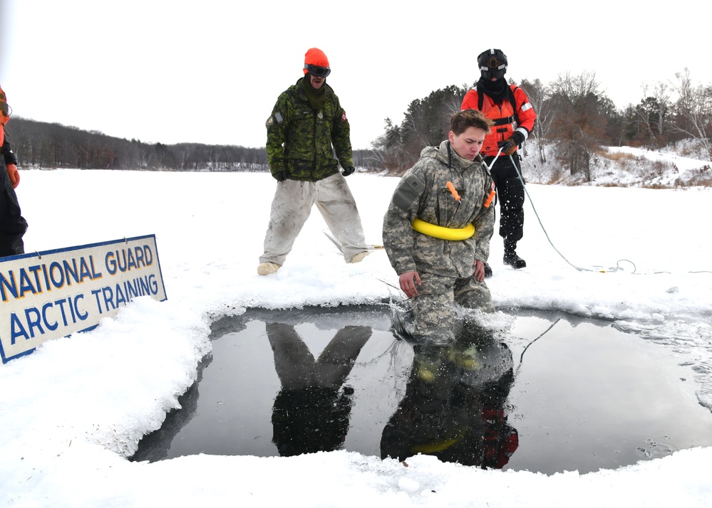 Air National Guard Arctic Training - Water Immersion