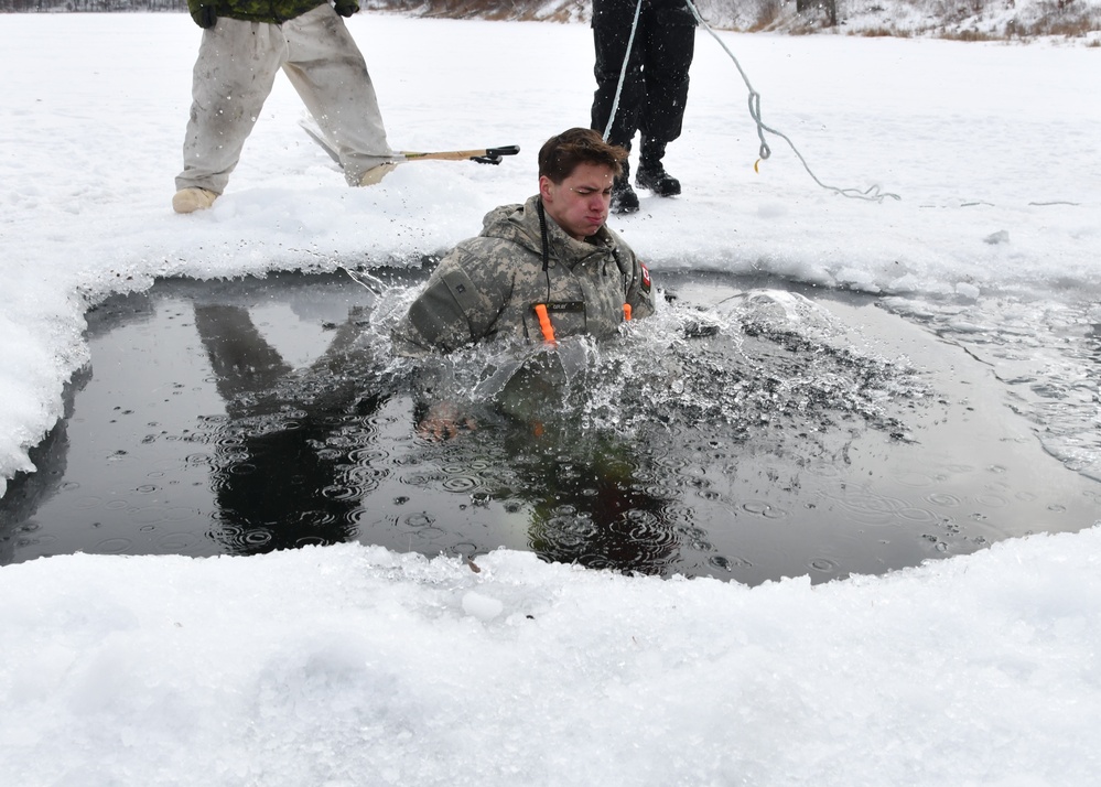 Air National Guard Arctic Training - Water Immersion