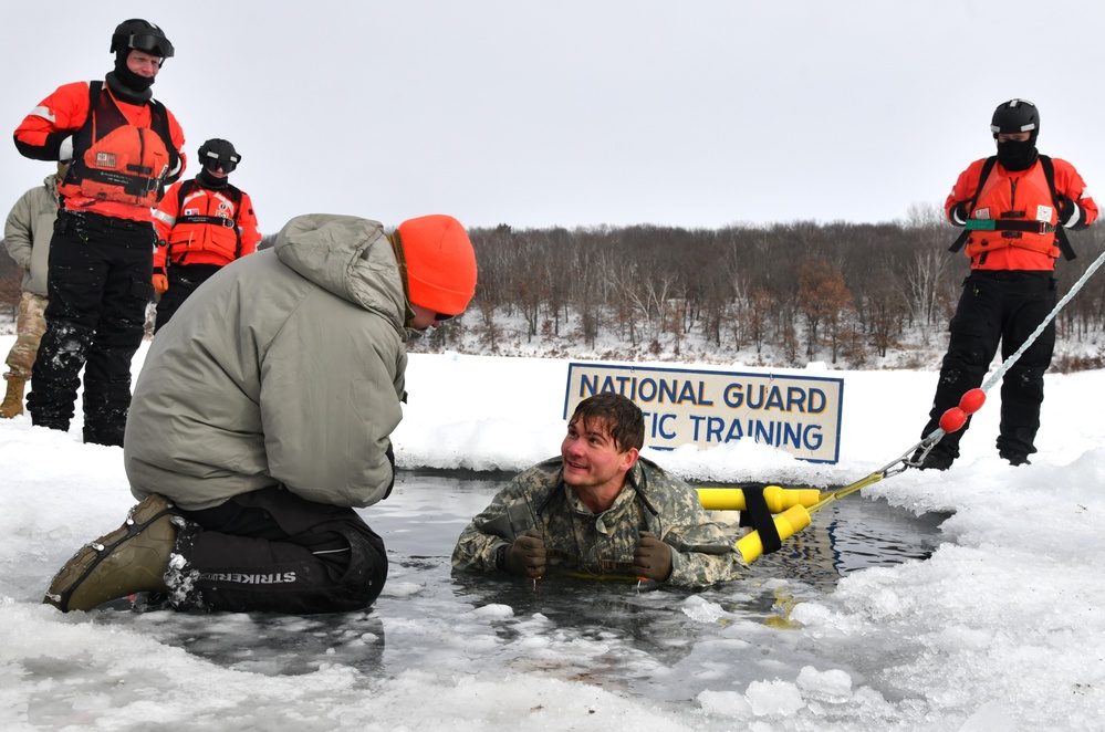 Air National Guard Arctic Training - Water Immersion