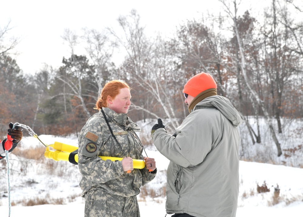 Air National Guard Arctic Training - Water Immersion