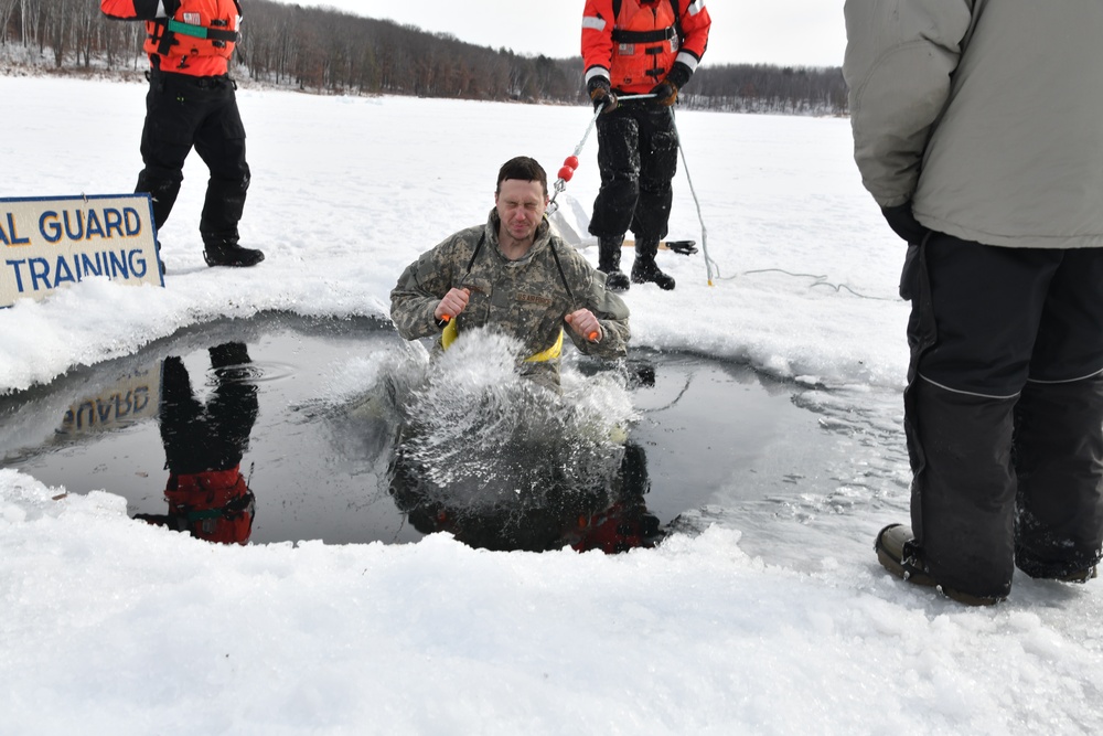 Air National Guard Arctic Training - Water Immersion