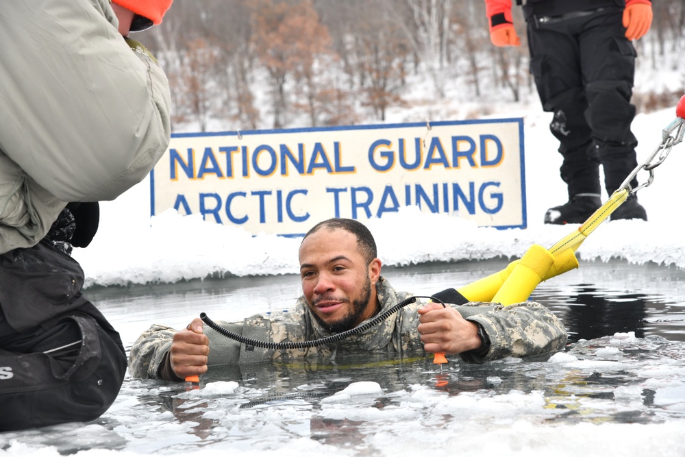 Air National Guard Arctic Training - Water Immersion