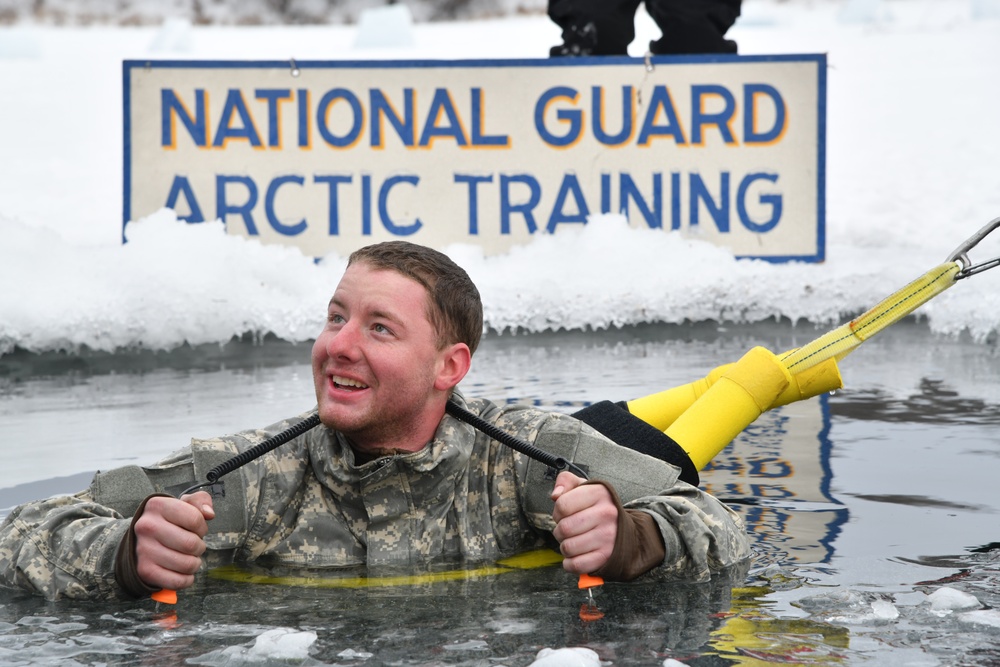 Air National Guard Arctic Training - Water Immersion