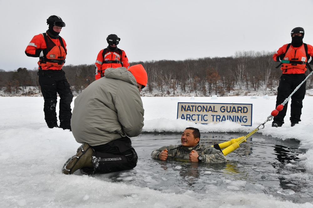 Air National Guard Arctic Training - Water Immersion