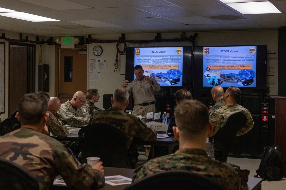 French Army Chief of Staff meets with I MEF leaders, flies in 3rd MAW MV-22B Osprey