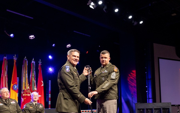 263rd Army Air and Missile Defense Command change of command