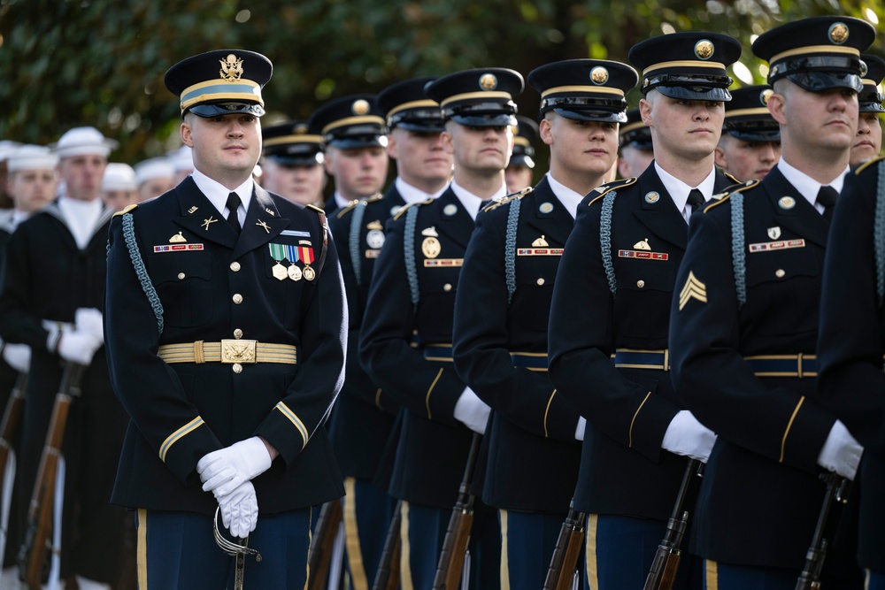 Japanese Prime Minister Shigeru Ishiba Visits Arlington National Cemetery