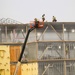 January 2025 barracks construction operations for East Barracks Project at Fort McCoy