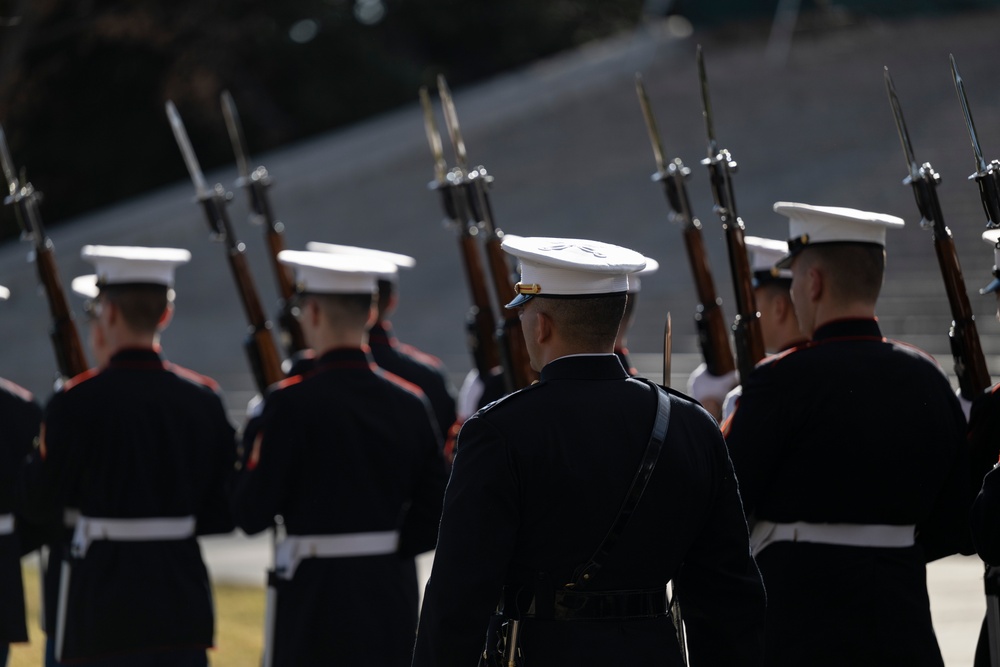 Japanese Prime Minister Shigeru Ishiba Visits Arlington National Cemetery