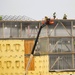 January 2025 barracks construction operations for East Barracks Project at Fort McCoy