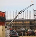 January 2025 barracks construction operations for East Barracks Project at Fort McCoy