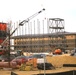 January 2025 barracks construction operations for East Barracks Project at Fort McCoy