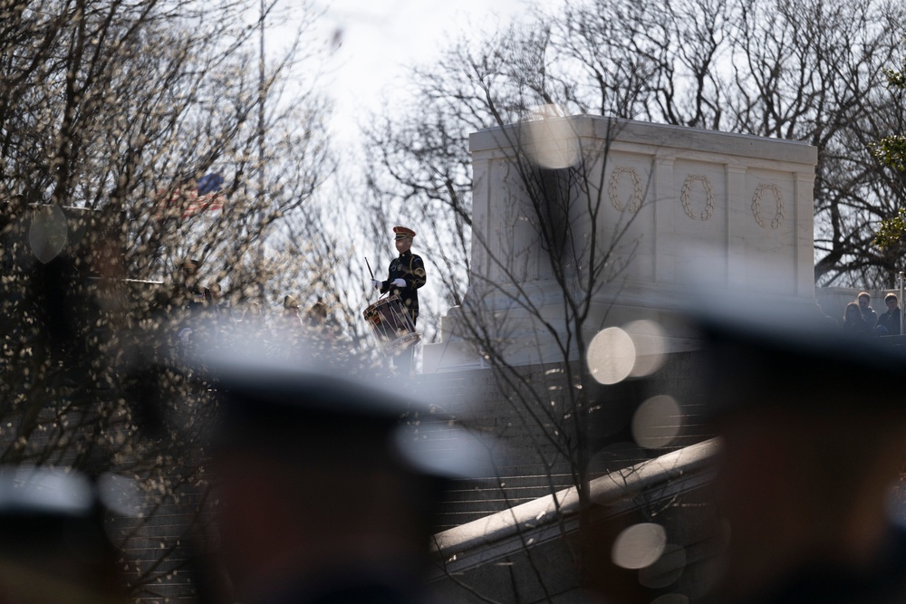 Japanese Prime Minister Shigeru Ishiba Visits Arlington National Cemetery