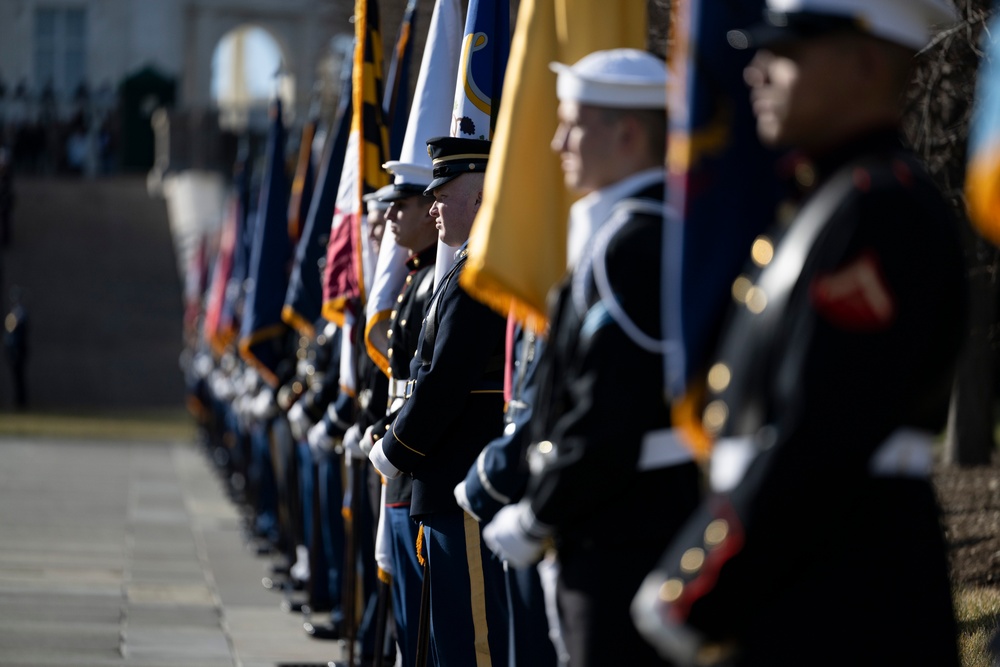 Japanese Prime Minister Shigeru Ishiba Visits Arlington National Cemetery