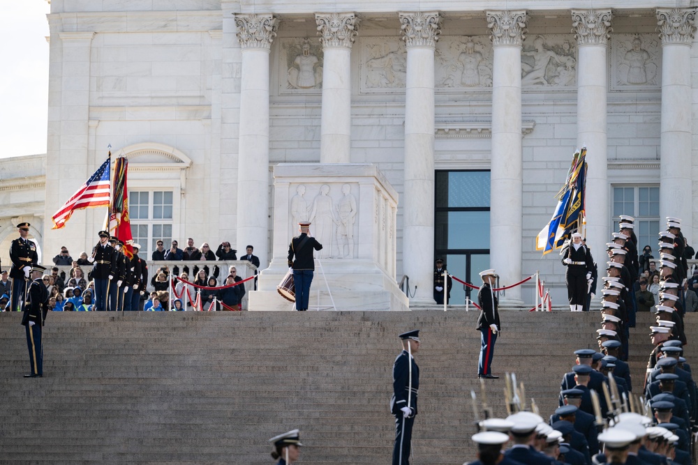 Japanese Prime Minister Shigeru Ishiba Visits Arlington National Cemetery