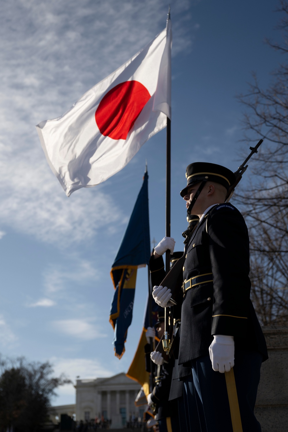 Japanese Prime Minister Shigeru Ishiba Visits Arlington National Cemetery