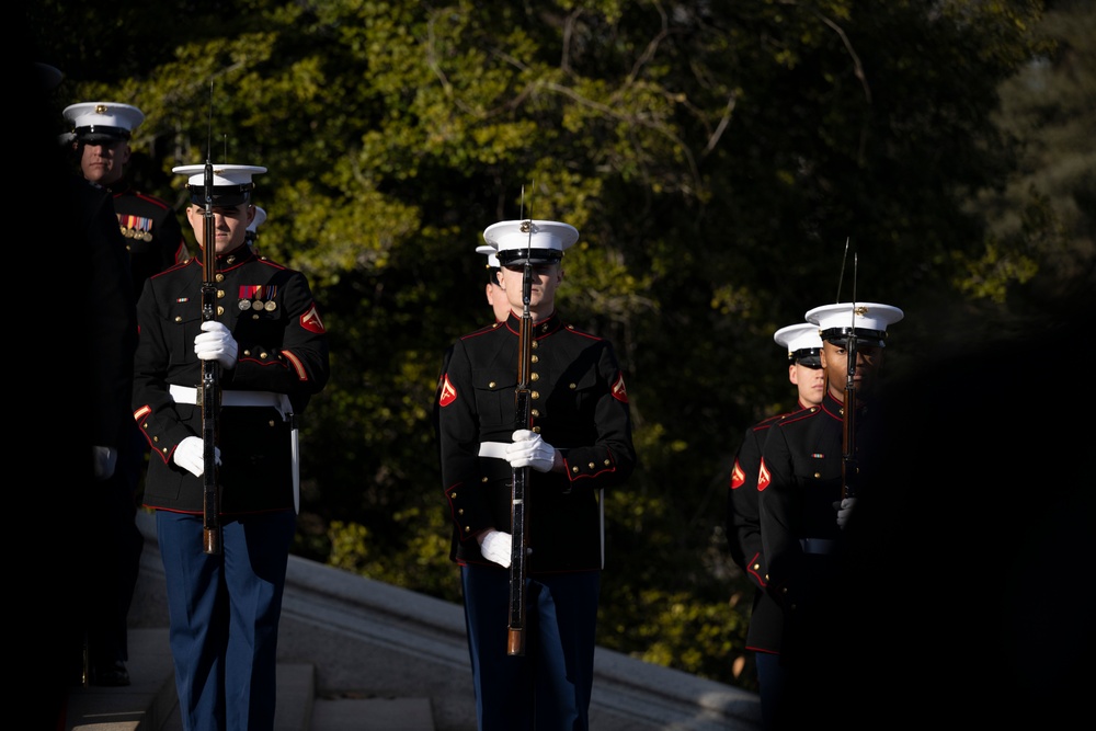 Japanese Prime Minister Shigeru Ishiba Visits Arlington National Cemetery