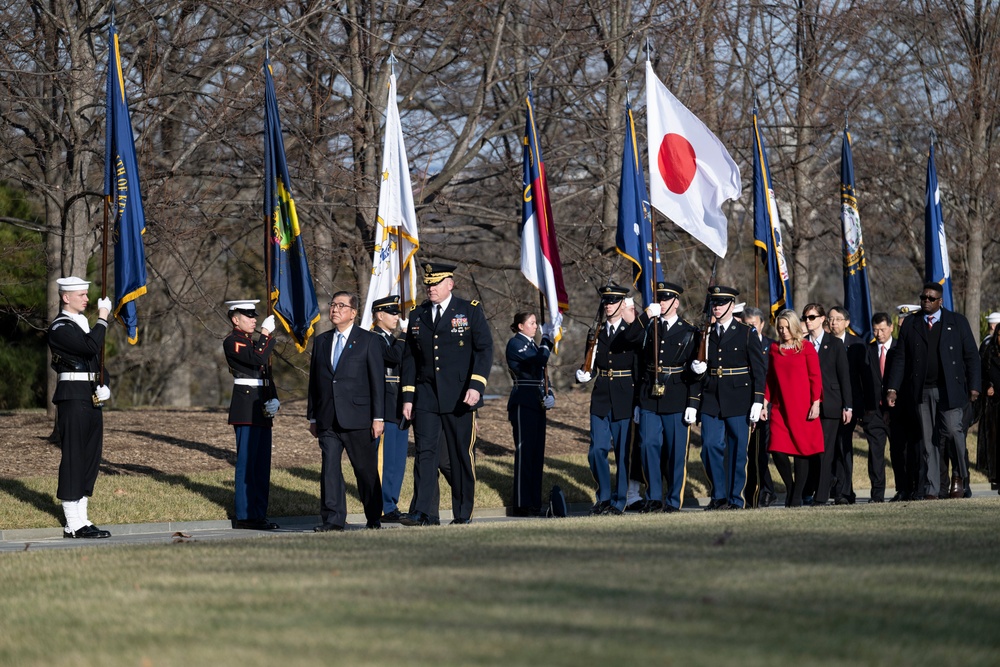 Japanese Prime Minister Shigeru Ishiba Visits Arlington National Cemetery