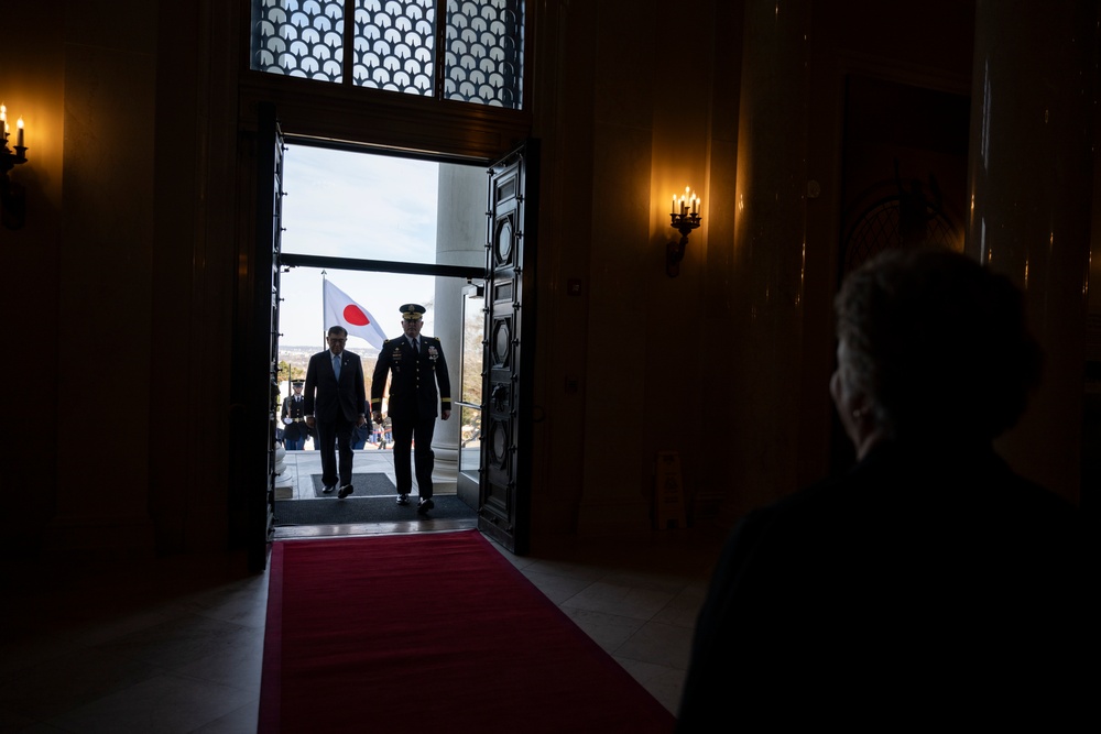 Japanese Prime Minister Shigeru Ishiba Visits Arlington National Cemetery