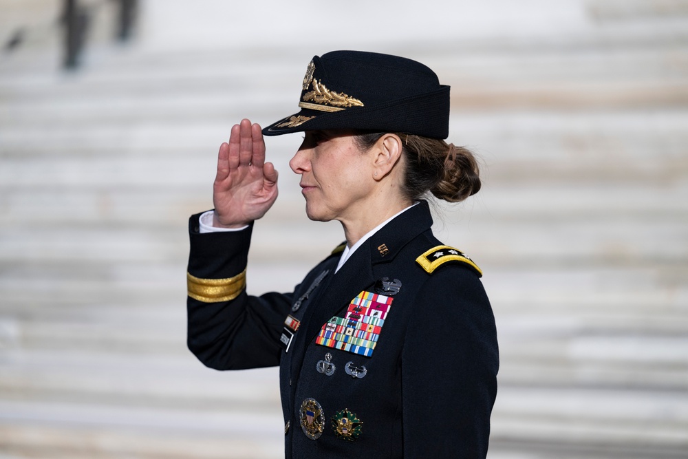 Japanese Prime Minister Shigeru Ishiba Visits Arlington National Cemetery