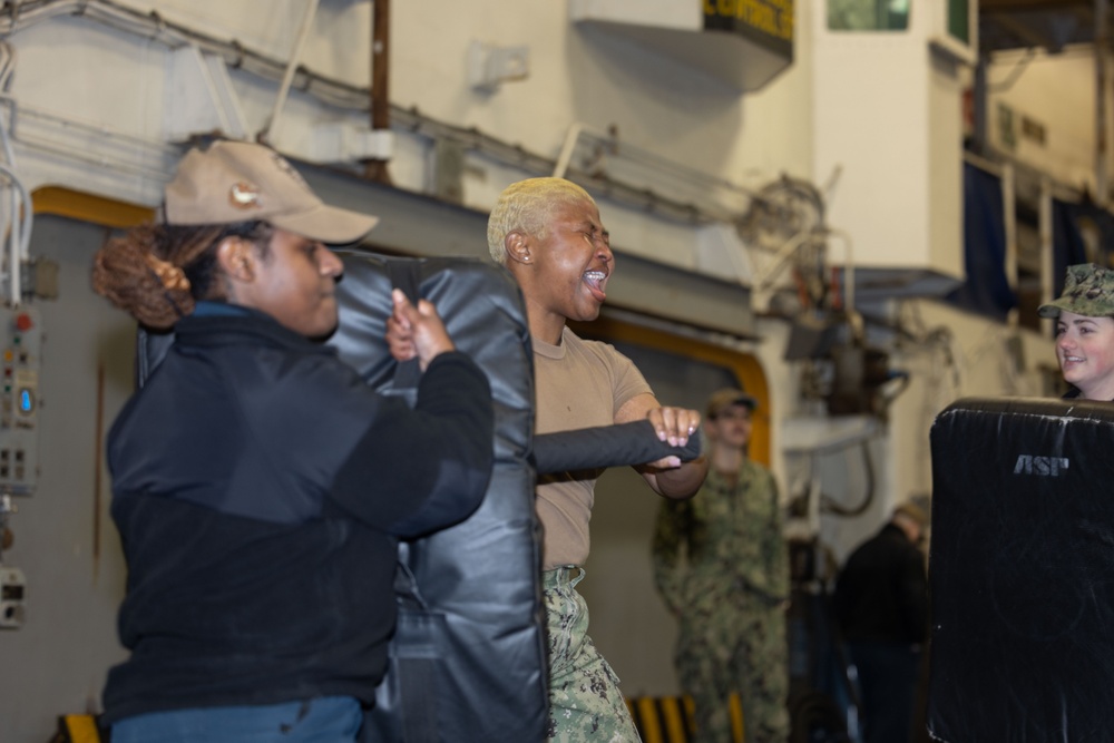 Sailors Conduct Non-Lethal Weapons Course
