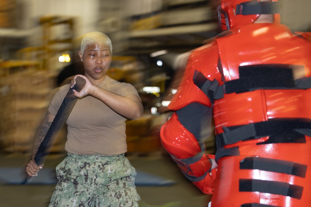 Sailors Conduct Non-Lethal Weapons Course