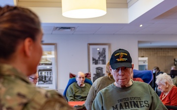 Airmen from the 109th Airlift Wing Participate in Luncheons to Connect with Veterans Through Good Neighbor Committee