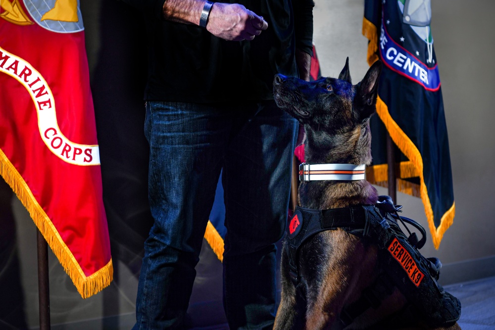 Retired MARSOC Marine Reflects on service and finds healing in a service dog