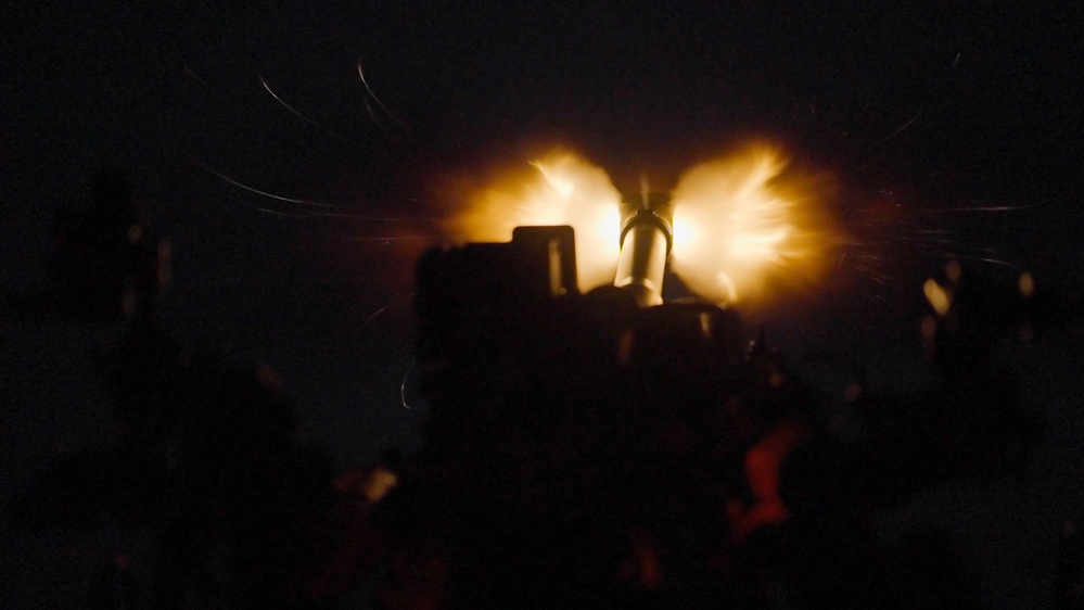 82nd Airborne Division Black Falcons conduct artillery live-fire exercise