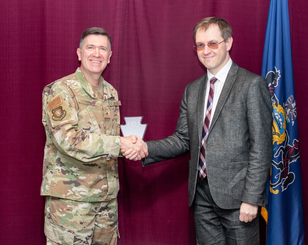 Pa. National Guard hosts Lithuanian Vice Minister of National Defense