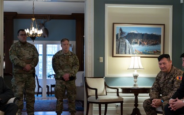 Alaska Governor Meets Mongolian Min Def