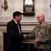 AKNG Adjutant General Meets The Mongolian Minister of Defense