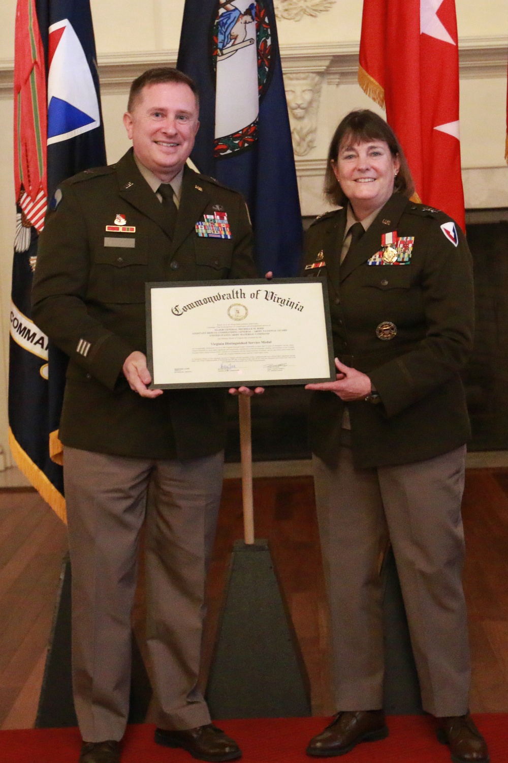 Maj. Gen. Rose retires after 35 years of military service