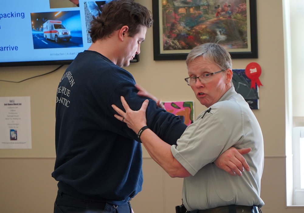 Stop the Bleed training at Naval Weapons Station Yorktown