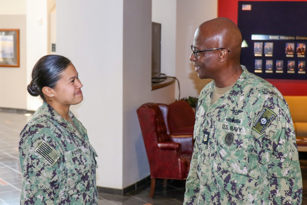 Pacific Fleet Master Chief Visits NAWCWD